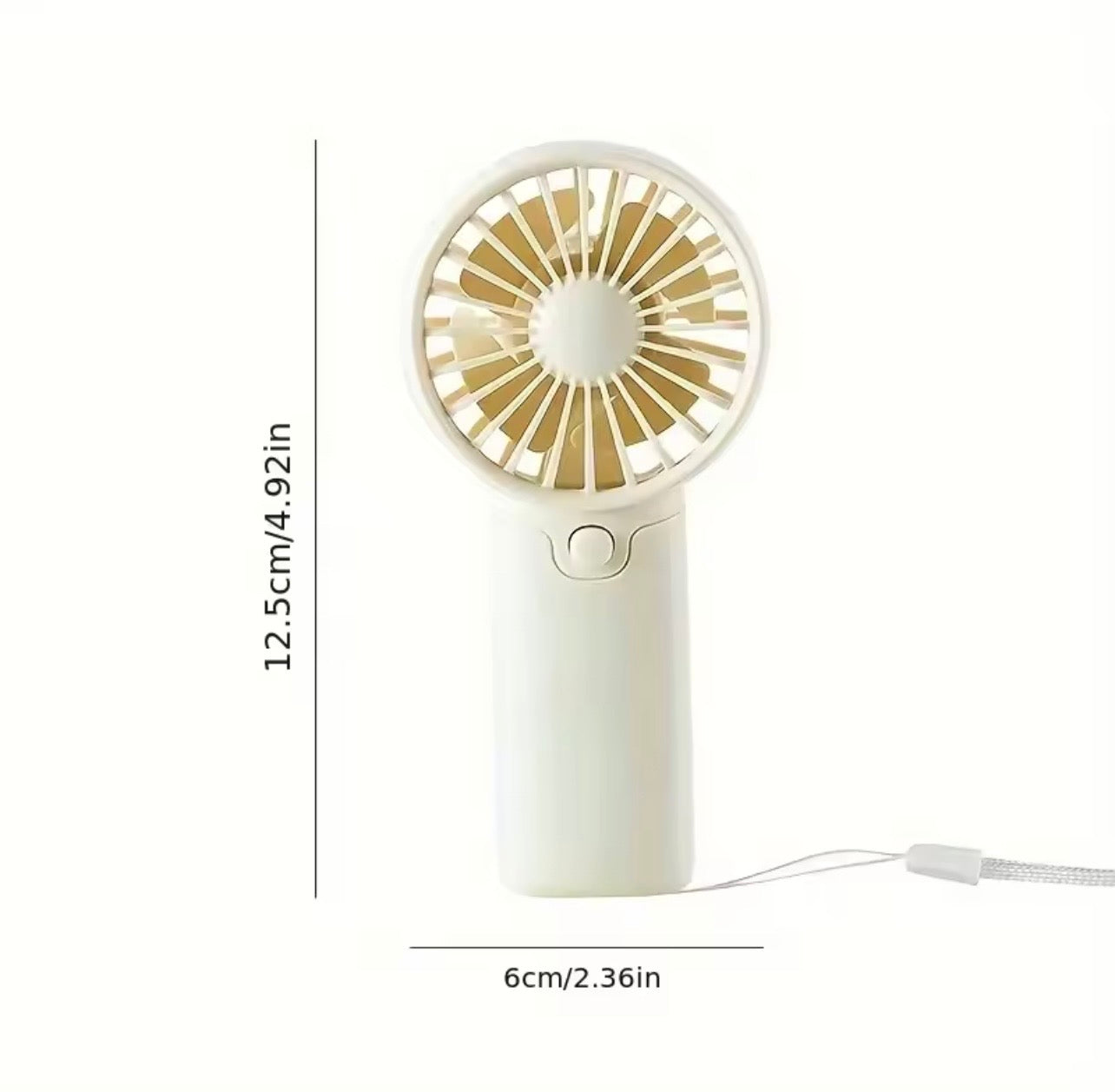 Dites Adieu à la Chaleur – Mini Ventilateur Portable Rechargeable Ultra Léger
