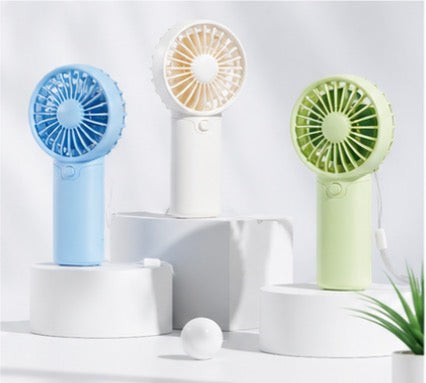 Dites Adieu à la Chaleur – Mini Ventilateur Portable Rechargeable Ultra Léger