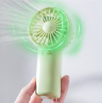 Dites Adieu à la Chaleur – Mini Ventilateur Portable Rechargeable Ultra Léger