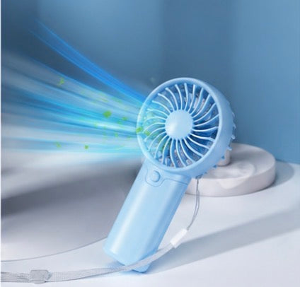 Dites Adieu à la Chaleur – Mini Ventilateur Portable Rechargeable Ultra Léger